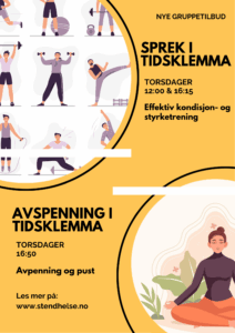 Nye gruppetilbud
